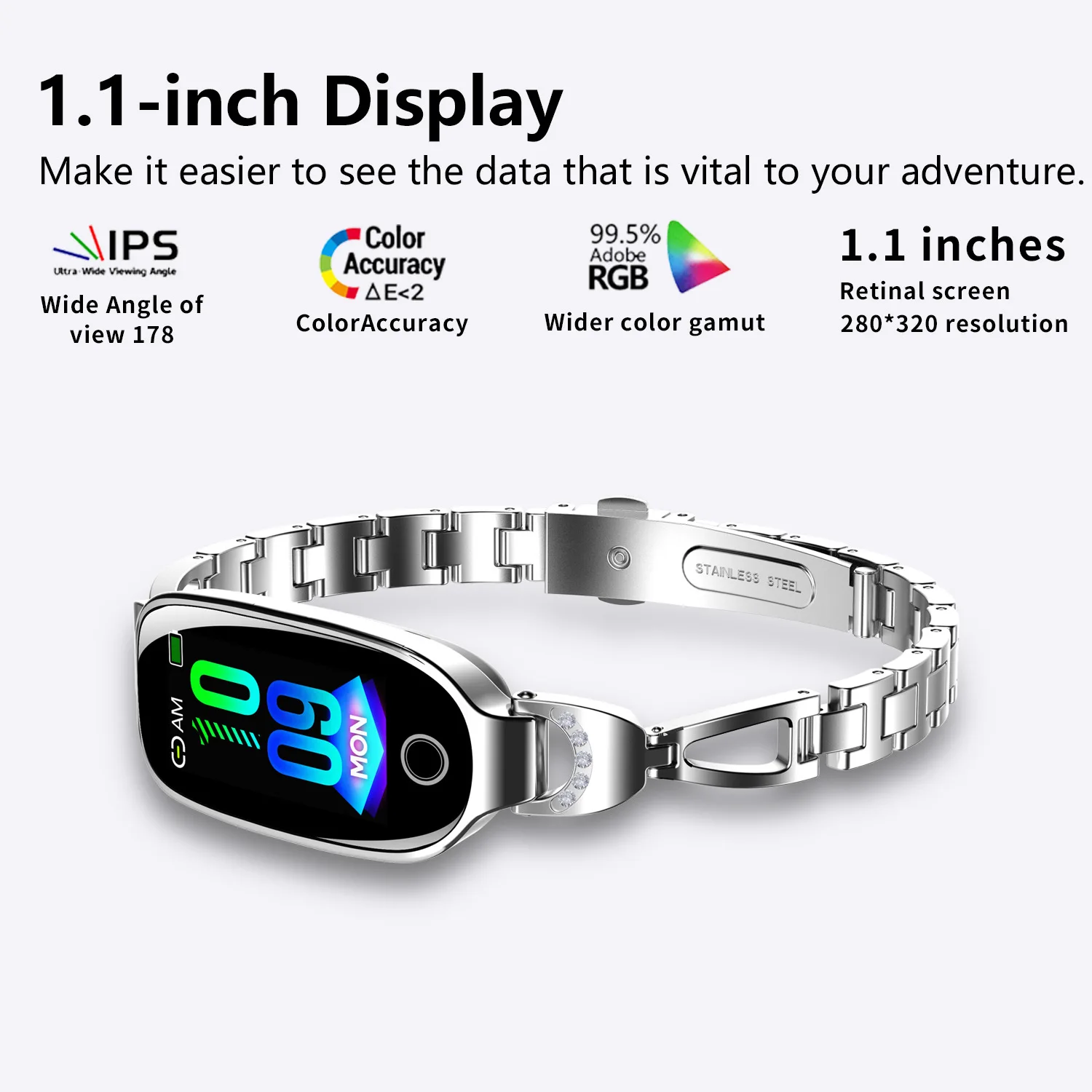 Smart Watch F81 Bracelet - Image 5