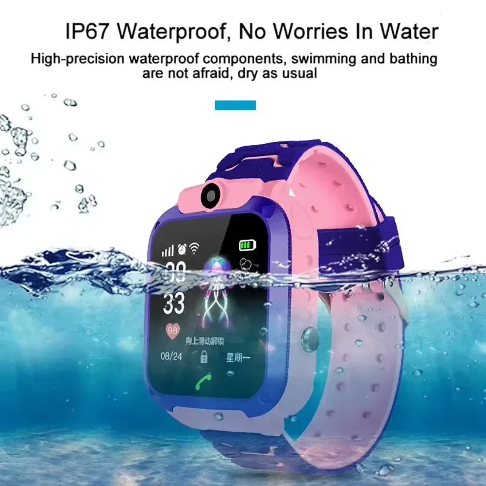 Kids GPS Smart Watch SOS Call Sim Card Location - Image 4
