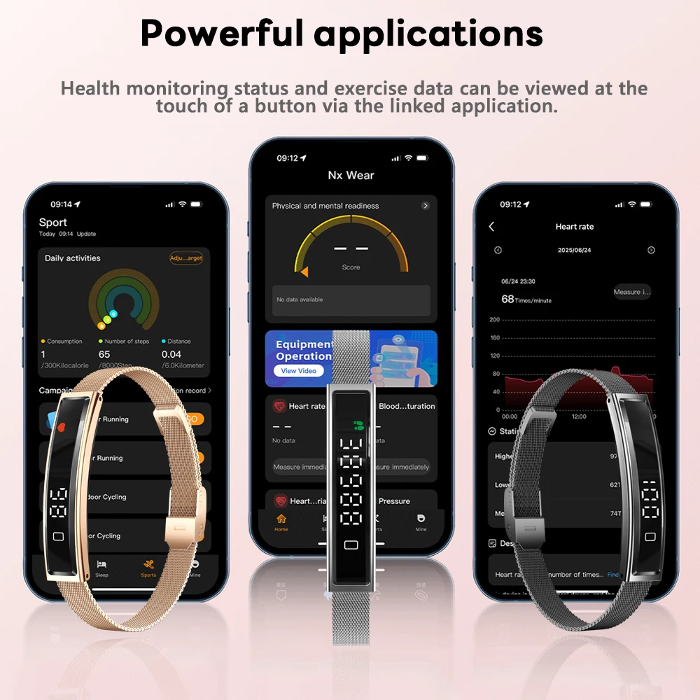 Heart Rate Smart Bracelet Watch - Image 2