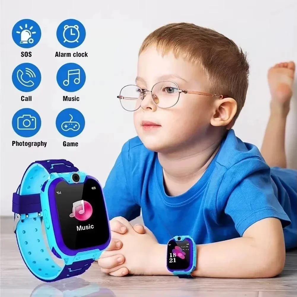 Kids GPS Smart Watch SOS Call Sim Card Location - Image 2
