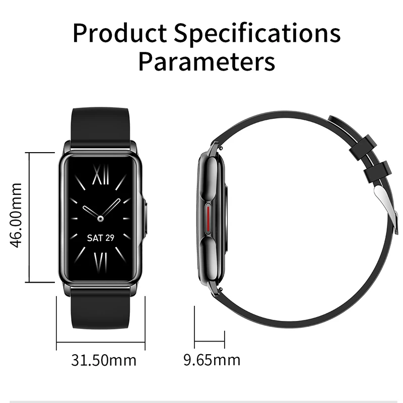 Ultra-thin Smart Bracelet Women Smartwatch - Image 6