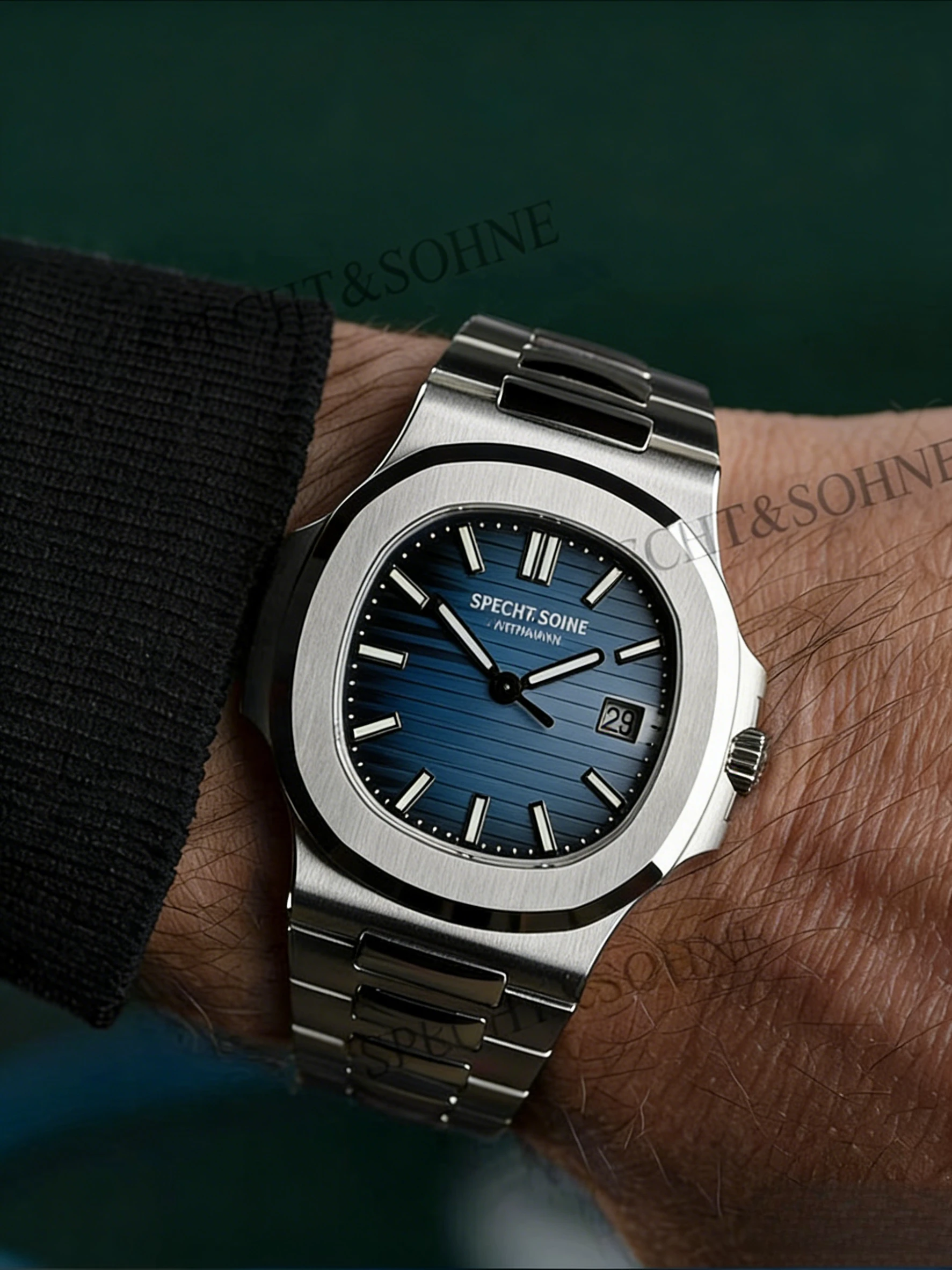 8215 Movement Automatic Mechanical Men Watch - Image 4