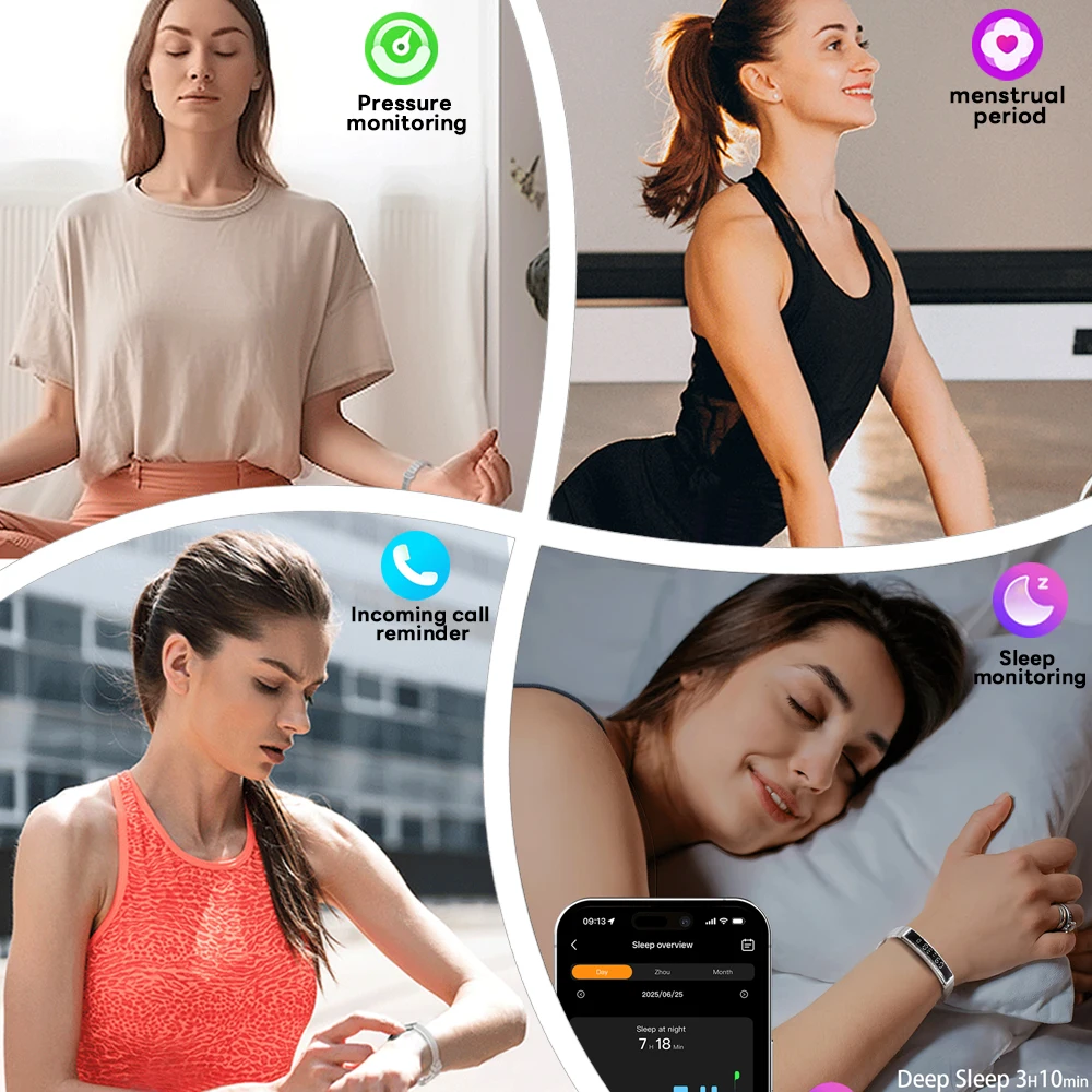 Heart Rate Smart Bracelet Watch - Image 4