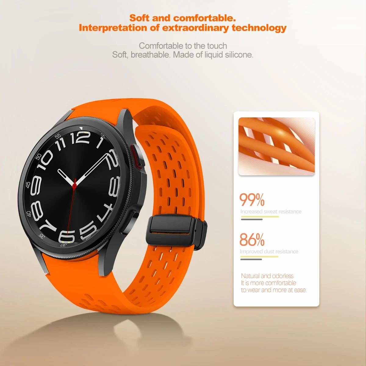 Magnetic Buckle Band for Samsung Galaxy Watch - Image 3
