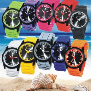 Best Watch Color Silicone Band Water Resist Men Women Fashion Watch FW848B