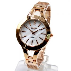 FW940A Rose Gold + PNP Band Rose Gold + PNP Watchcase White Dial Bracelet Watch
