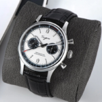 Men Mechanical Chronograph Panda Wristwatch
