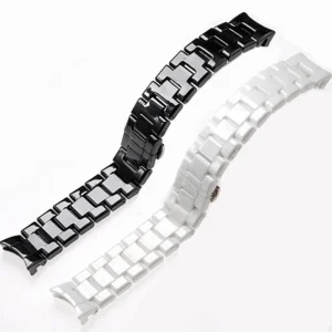 18mm 22mm For Armani Ceramic Watch Strap Band Bracelet Belt