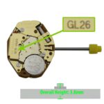 Miyota GL26 2 Hand Quartz Watch Movement