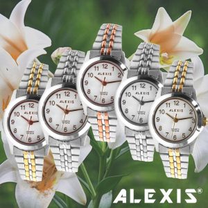 ALEXIS Brand 2035 Quartz Best Women Stainless Steel Mother Wrist Watch SSW520