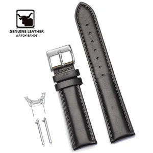 Genuine Leather Watch Band 12/14/16/18/20/22/24mm