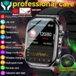 Blood BP Blood Lipid Uric Acid Tracker Smartwatch
