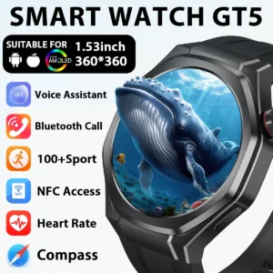 GT5 Pro Smart Watch For Men