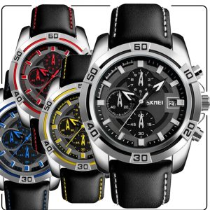 SKMEI Fashion Business Mens Wristwatches Quartz Watch Men Watches