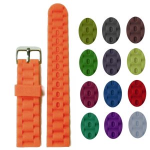 18mm Silicone Jelly Rubber Women Watch Band Men Watches Straps WB1020C18JB