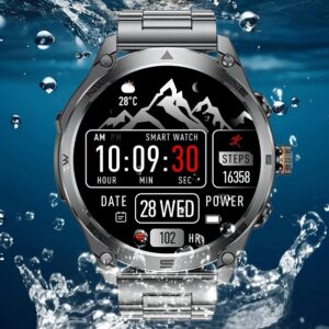 Compass Flashlight Sports Ultra GPS Smart Watch
