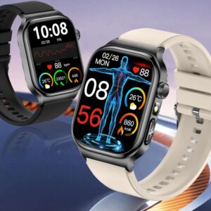 ECG+PPG Uric acid Blood Fat Smart Watch Men