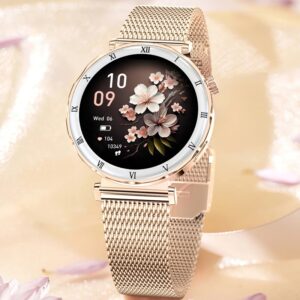 Ultra Thin Smart Watch Women Display Time Diamond
