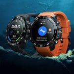 Ceramic Bezel 10ATM Sports Smart Watch for Men