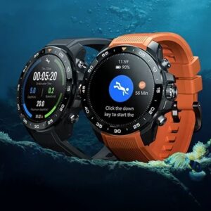 Ceramic Bezel 10ATM Sports Smart Watch for Men