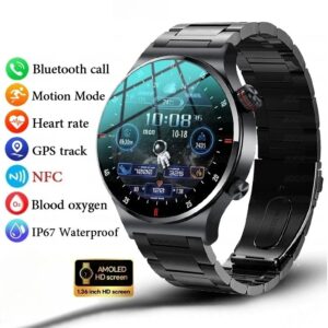 NFC Smart Watch Sports Heart Rate Watches